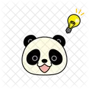 Panda Idea Creative Idea Icon