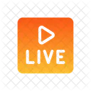Instagram Live Live Live Streaming Icon