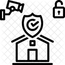 Instalação de segurança residencial  Ícone