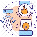 Install Fire Detector Icon
