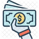 Installments Portion Of Debts Part Payment Icon