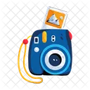 Polaroid Camera Instant Camera Capturing Device Icon