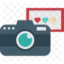 Instant Photography Camera Love Moments Icon