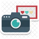 Instant Photography Camera Love Moments Icon