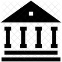 Institut Gericht Gerichtsgebaude Symbol