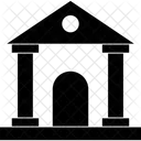 Institut Gericht Gerichtsgebaude Symbol