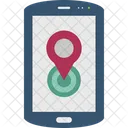 Direcoes GPS Pino De Localizacao Ícone