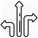 Direcoes Rotas Diretrizes Ícone