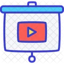 Instruction Video Webinar Icon Icon