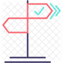 Directions Support Client Service Icône