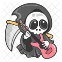 Angel De La Muerte Fantasma Halloween Icono