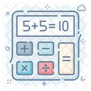 Instrumento De Impostos Calculadora Ferramenta De Matematicos Ícone