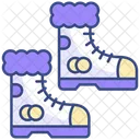 Insulated Boots Boots Footwear Icon