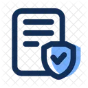 Insurance Privacy Policy Contract Icon
