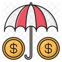 Insurance Banking Dollar Icon