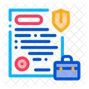 Insurance Document Policy Icon