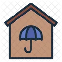 Insurance House Home Icon