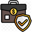 Insurance Briefcase Money Icon