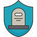 Insurance Funeral Burial Icon