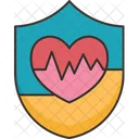 Insurance Heart Cardiac Icon