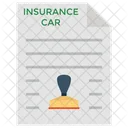 Insurance Agreement Insurance Paper Insurance Document Icon