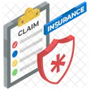 Insurance File Insurance Claim Insurance Coverage Icon