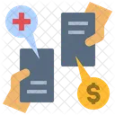 Claim Treatment Medical Expense Icon