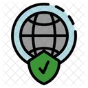 Insurance Coverage Protection Shield Icon