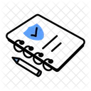 Insurance File Record Archive Icon