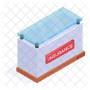 Insurance Reception Desk Icon