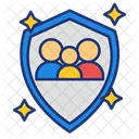 Insurance Safe Family Icon