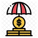 Insurance Financial Umbrella Icon