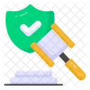 Insurance Law Auction Icon