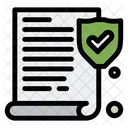 Insurance Paper Policy Icon