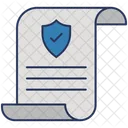 Insurance Paper Document File Icon