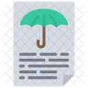 Insurance Paper  Icon