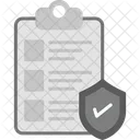 Insurance Policy Contract Document Icon