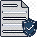 Insurance policy document  Icon