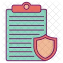 Insurance Protection Save Icon