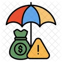 Insurance Risk  Icon