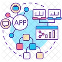 Software Integracion En Linea Icono