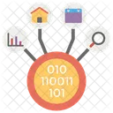 Integración de datos  Icono