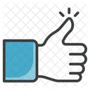 Integration Thumbs Up Gesture Icon