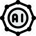 Integration Artificial Intelligence  Icon