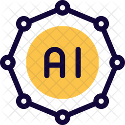 Integration Artificial Intelligence Icon - Download in Dualtone Style