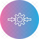 Integration Data System Icon