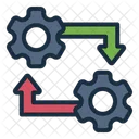 Integration Workflow Teamwork Icon