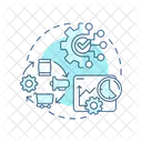 Mes Scm Iot Icon