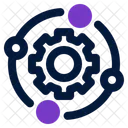 Integration De Systemes Unification Connexion Icône