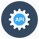 Integrieren Installieren Einstellen API Symbol